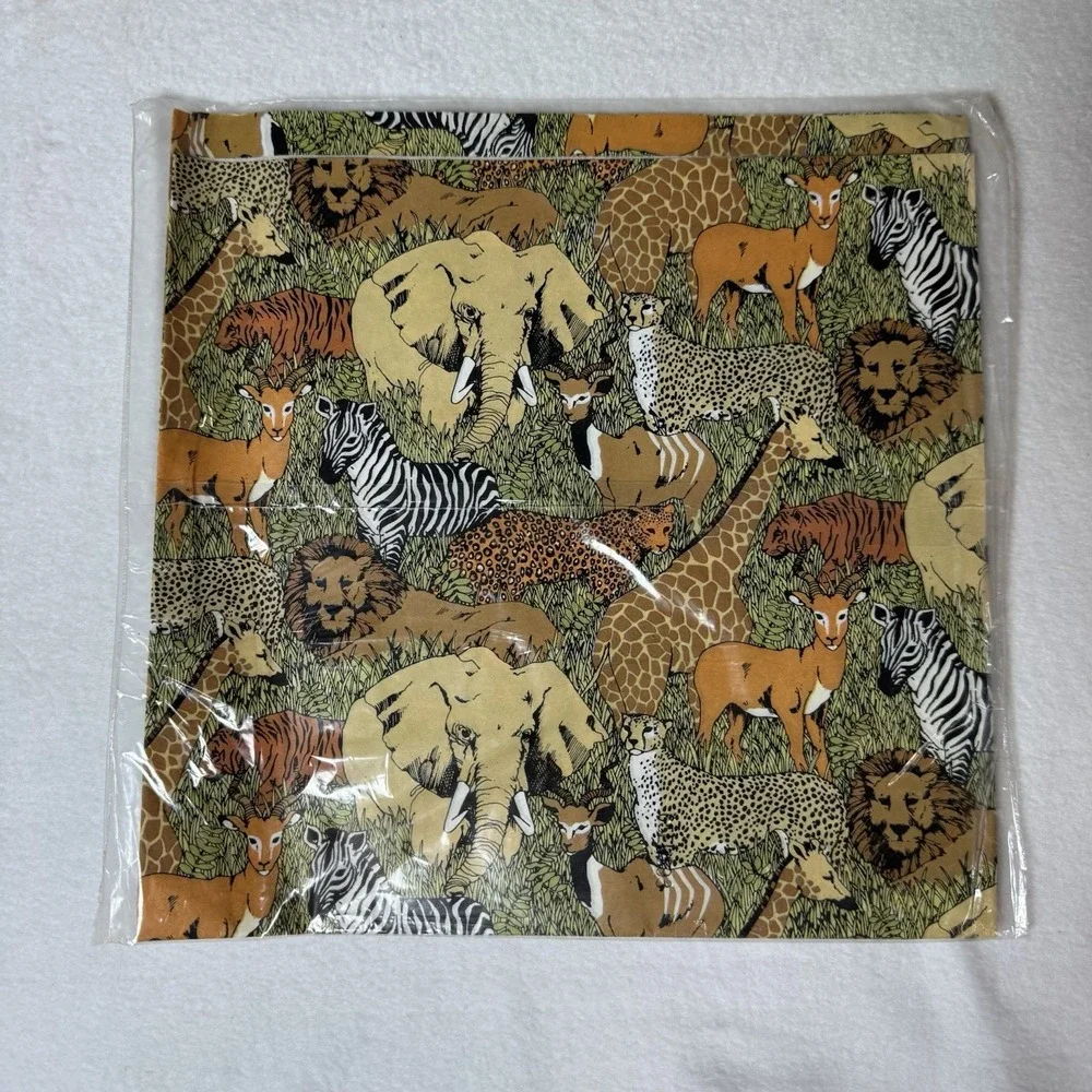 Vintage Gift Wrap Lot of 5 Packs Retro Paisley Cats Safari Animals Floral Heart